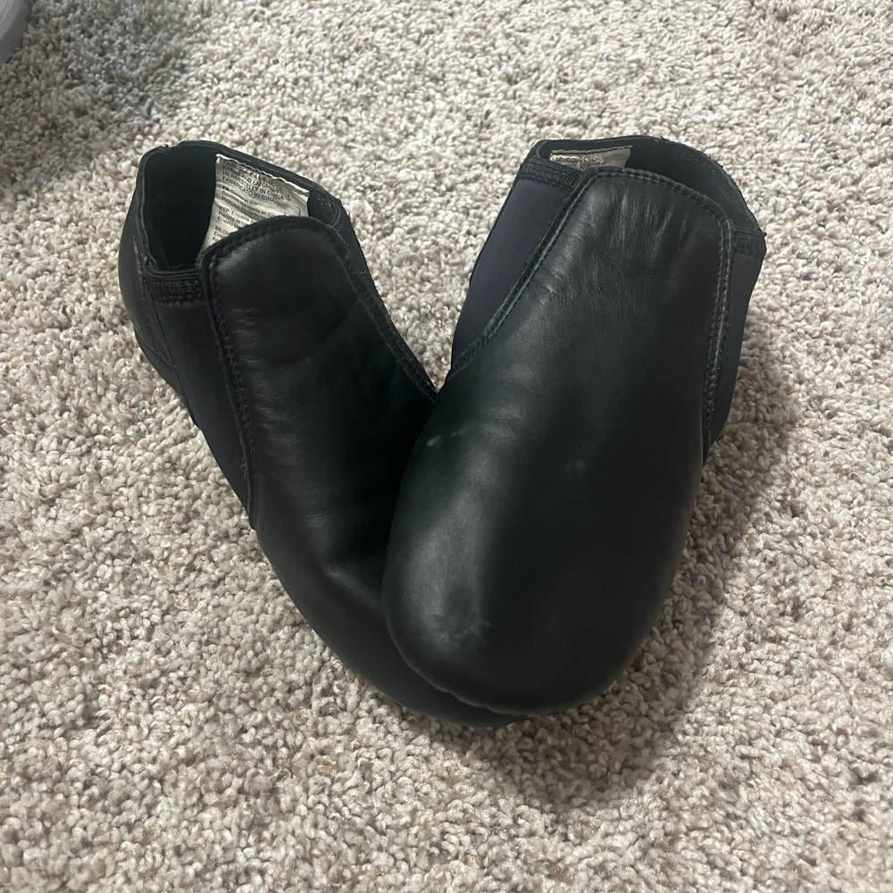 Revolution Kids Black Slip-On Practice/Jazz Slippers